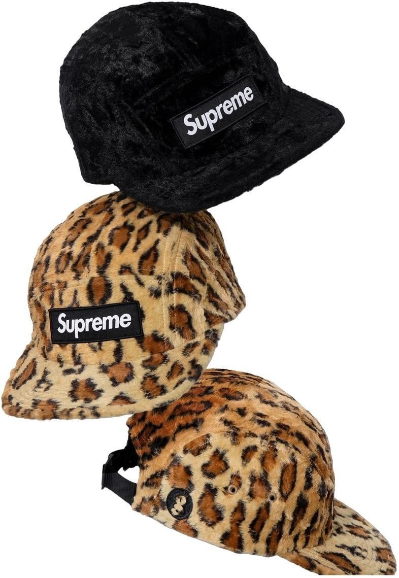 Supreme®/GOODENOUGH Crushed Rayon Pile Camp Cap